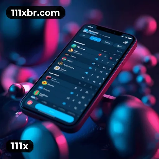 111x bônus — painel de promoções no aplicativo
